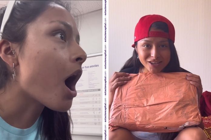 Vivi Acevedo Sorprendida con MacBook Rosa de Fan