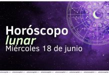 horóscopo lunar 18 junio