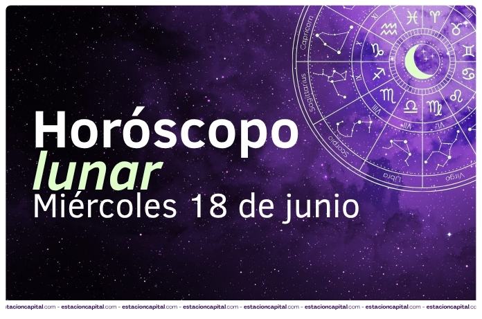 horóscopo lunar 18 junio