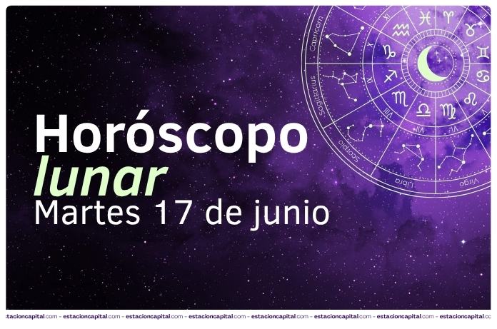 horóscopo lunar diario 17 junio