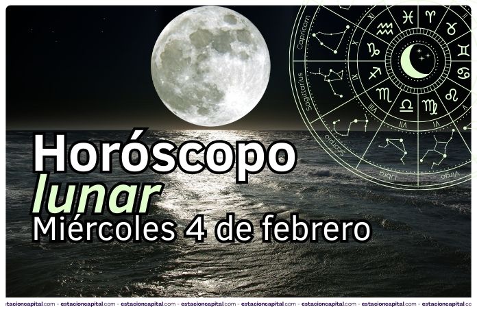 Horóscopo lunar 4 febrero
