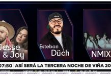 Tercera noche Viña 2026 marca hito con K-pop y humor Jesse & Joy, Esteban Düch y NMIXX en la tercera noche del Festival de Viña 2026 en la Quinta Vergara
