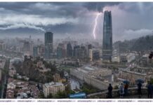 Lluvia en Santiago: tormentas eléctricas y 25°C este sábado lluvia en Santiago